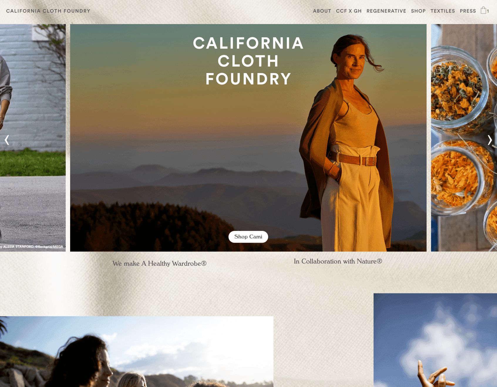 Cloth Foundry live product